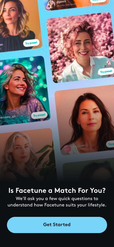 Facetune quiz: is Facetune a match for you